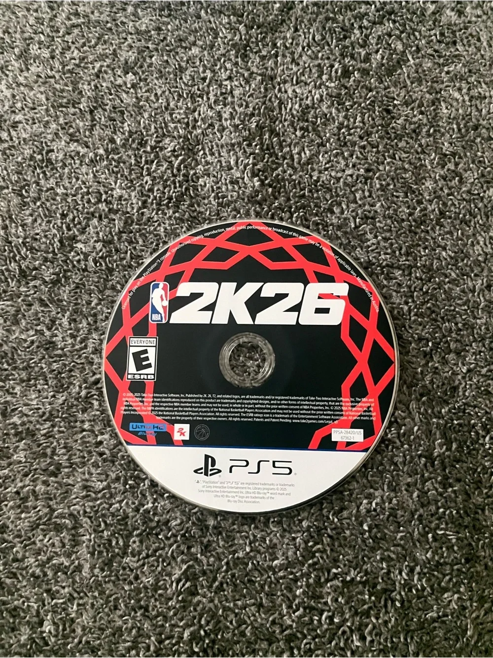 NBA 2K26 Video Game - Blue Case